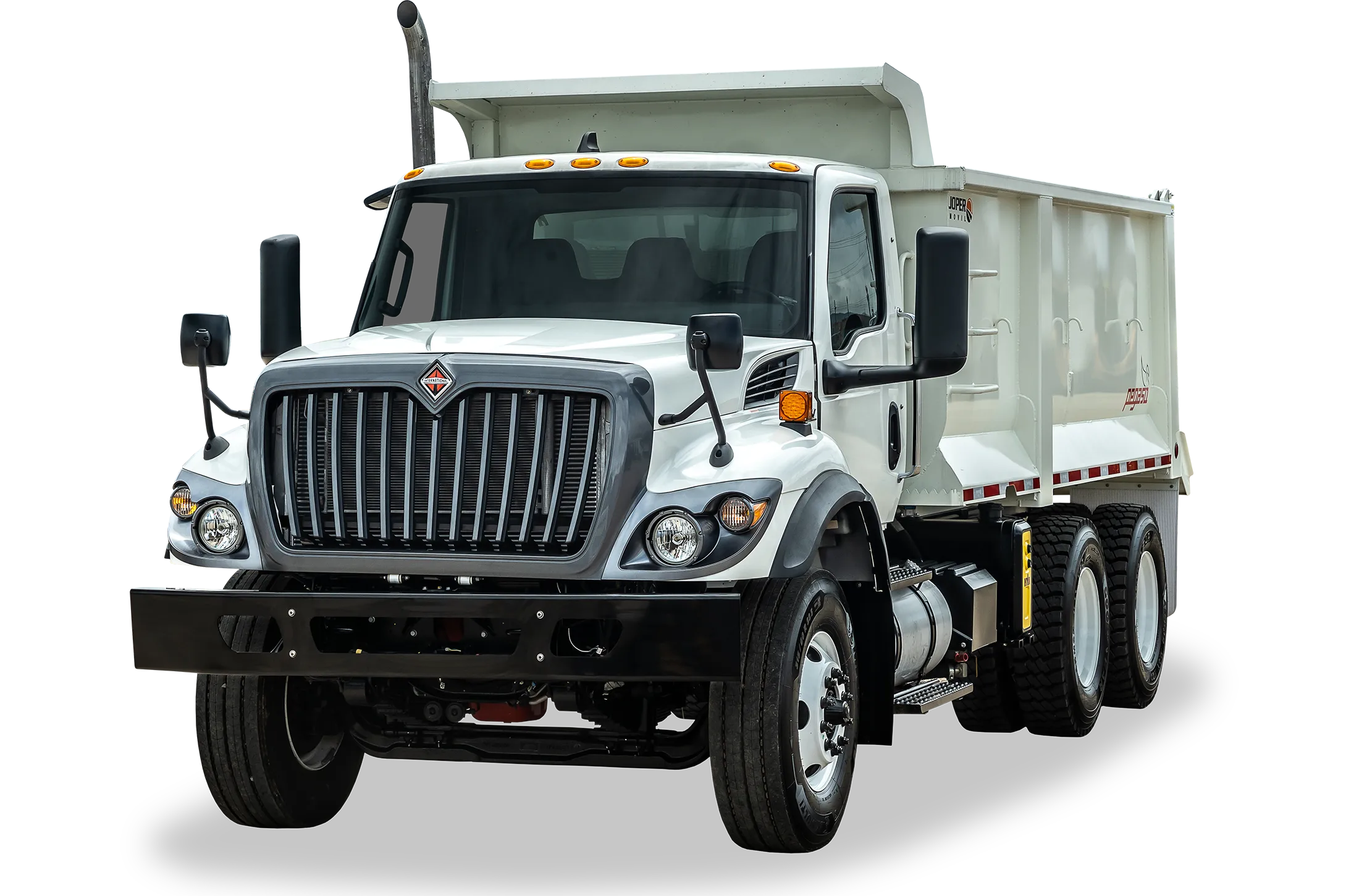 International_hv607_volqueta