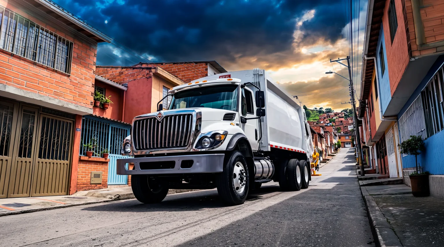 HV607 CON BASURERO COMPACTADOR